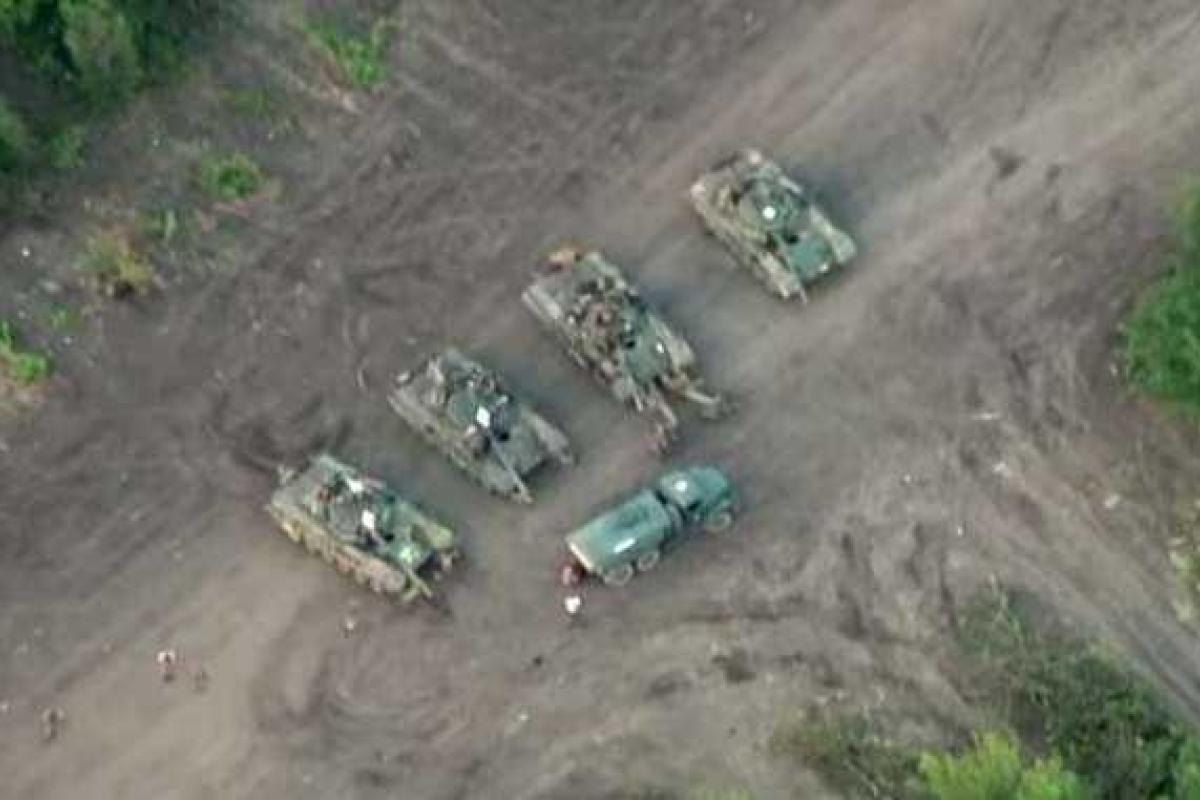 Данные аэроразведки: российские войска основательно и "по-хозяйски" размещаются на украинской территории