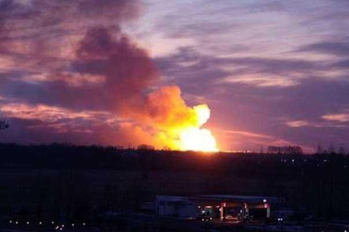 По данным боевиков, на украинских позициях произошла детонация боеприпасов