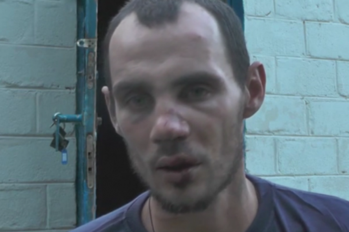 Видео разговора с захваченным в плен российским наемником