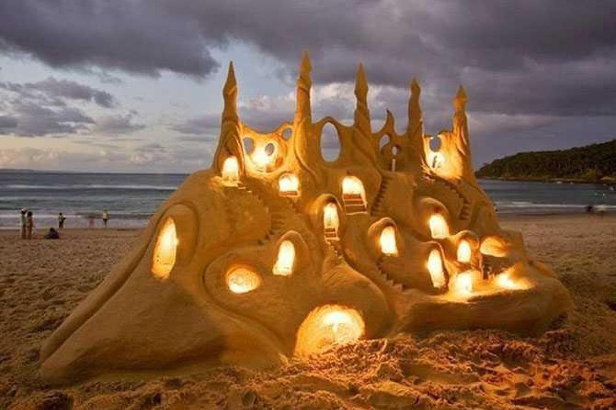 Восхитительные замки из песка. Фотогалерея Восхитительные замки из песка. Фотогалерея