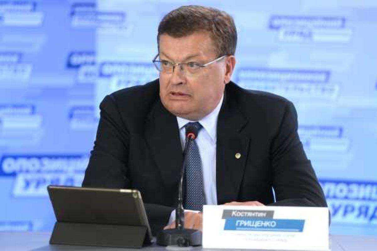 К. Грищенко: Сегодня в Украине есть главная проблема - это восстановление мира на Востоке