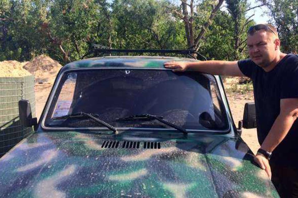 Бывший лидер "Автомайдана", воюющий в зоне АТО: режим тишины не мешает "охоте" боевиков 