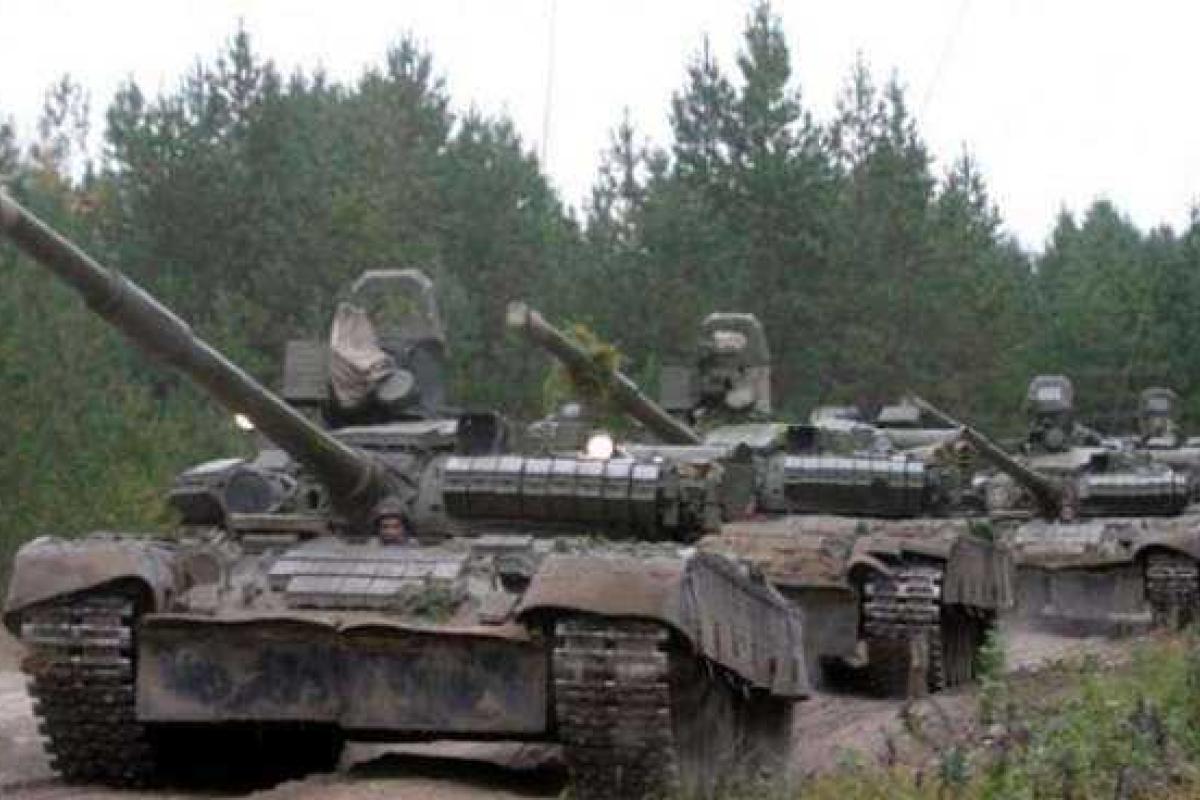 Отчет ОБСЕ: в тренировочном лагере возле Успенки боевики "ЛНР" сосредоточили не менее 18 танков Отчет ОБСЕ: в тренировочном лагере возле Успенки боевики "ЛНР" сосредоточили не менее 18 танков