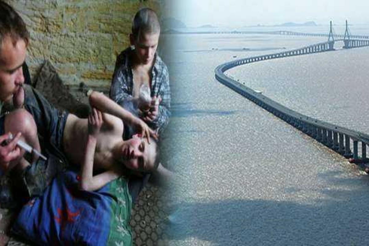 Трудотерапия: Керченский мост будут строить наркоманы со всей России Трудотерапия: Керченский мост будут строить наркоманы со всей России