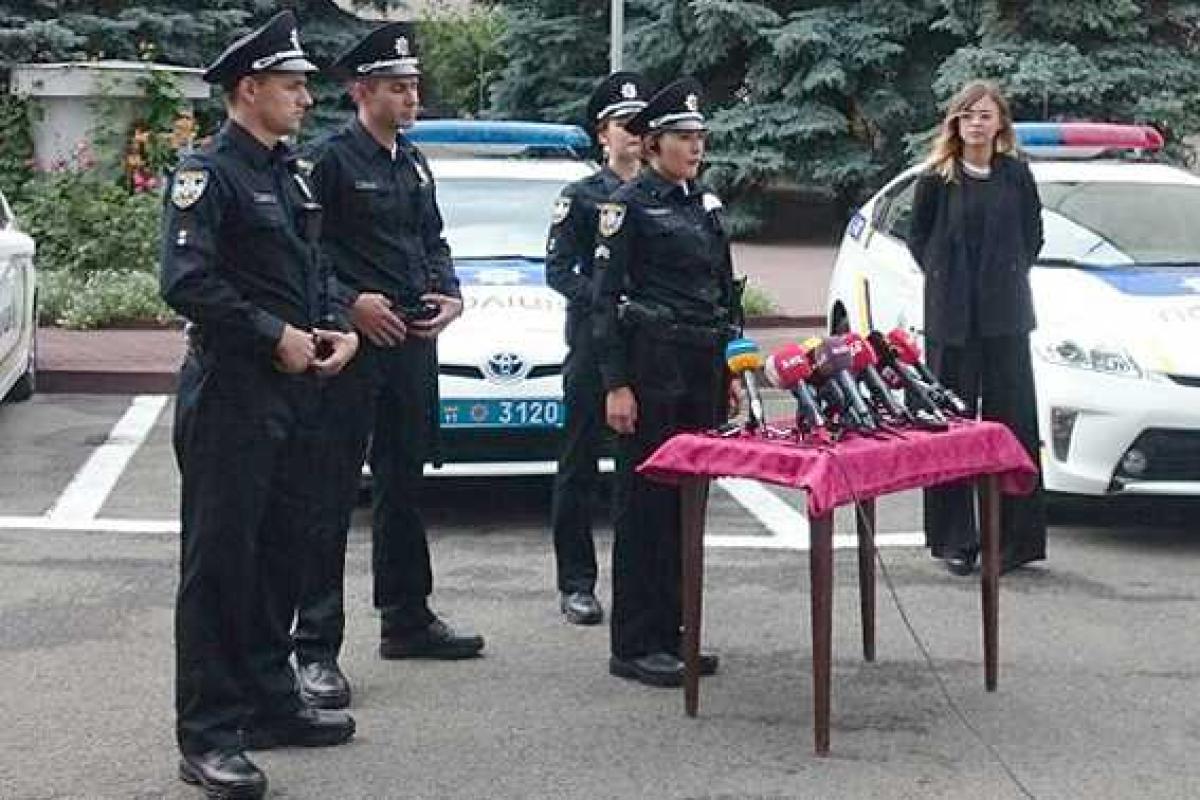 В МВД представили форменную одежду для новой патрульной службы
