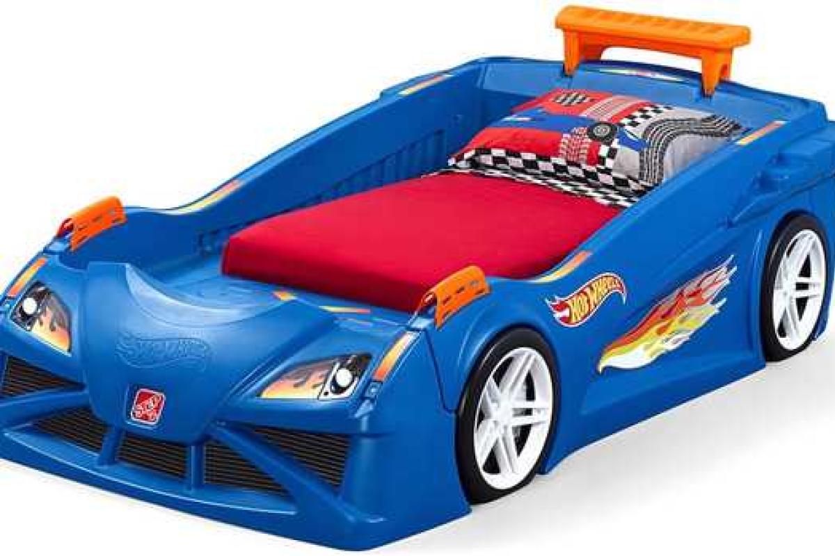 Американская компания Hot Wheels выпустила настоящую "гоночную" кровать 