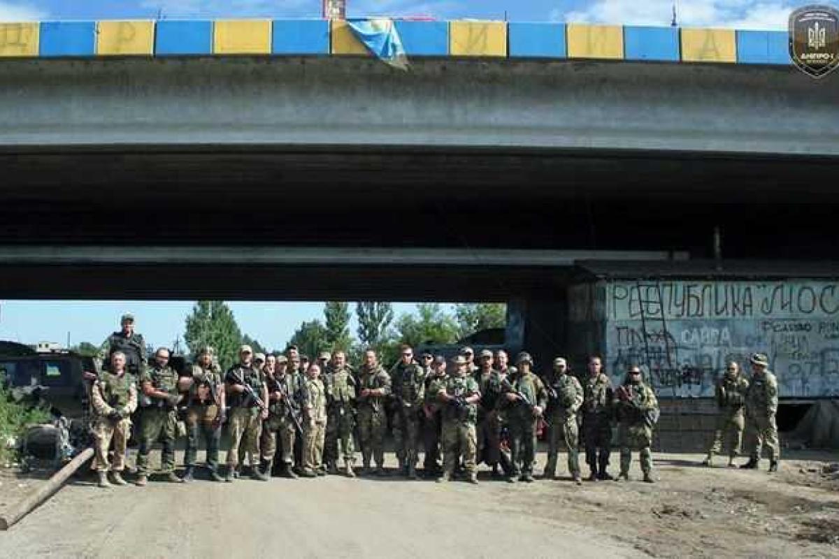 По приказу штаба АТЦ спецназовцы полка "Днепр-1" покинули позиции в Песках По приказу штаба АТЦ спецназовцы полка "Днепр-1" покинули позиции в Песках