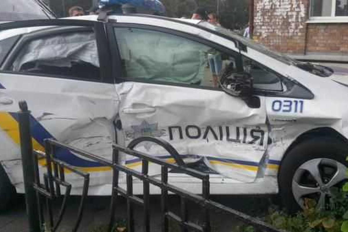 Очередное ДТП с участием столичных полицейских, есть пострадавшие
