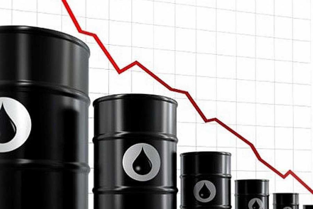 Цена на нефть марки Brent уверенно ползет вниз Цена на нефть марки Brent уверенно ползет вниз