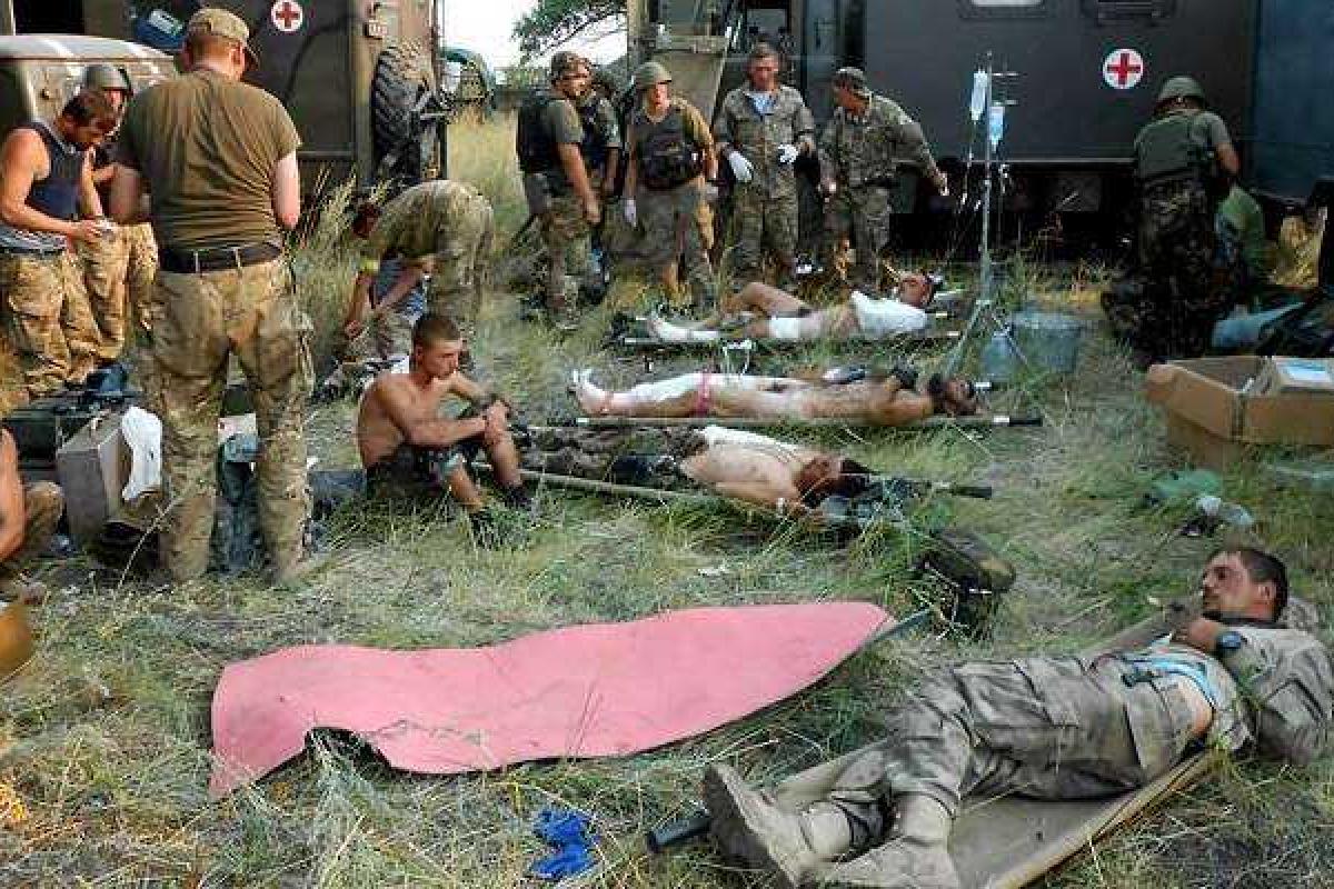 В результате ожесточенного боя под Горловкой ВСУ понесли ощутимые потери - нардеп