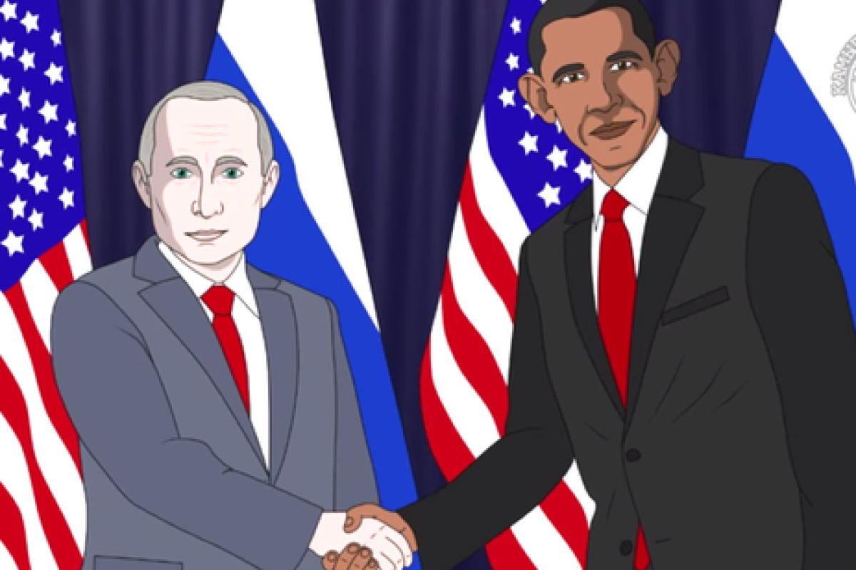 Дорогой презент: Путину-имениннику подарили мультфильм "Путин Вова – чума!" Дорогой презент: Путину-имениннику подарили мультфильм "Путин Вова – чума!"