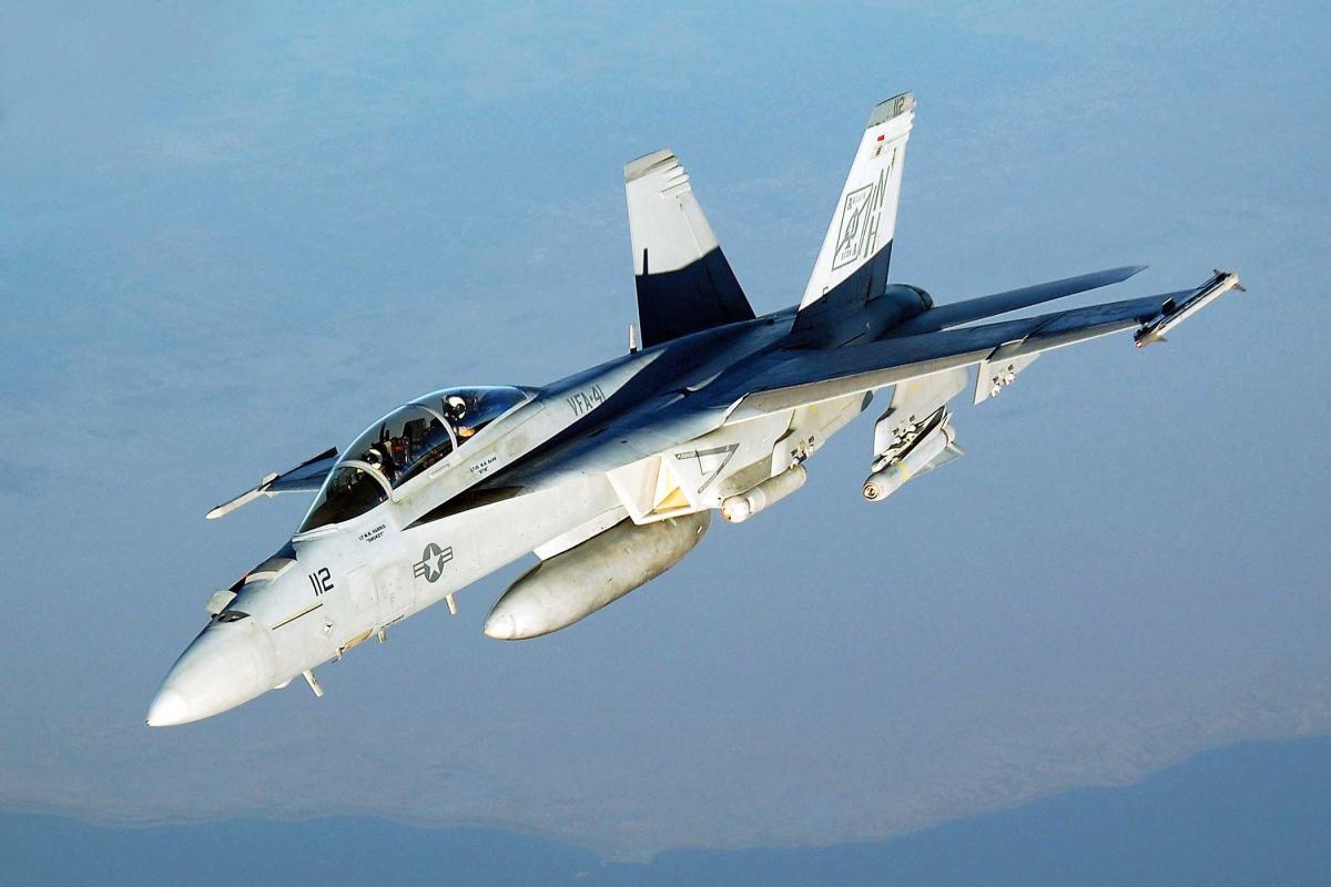 В Британии рухнул американский истребитель F/A-18 Hornet