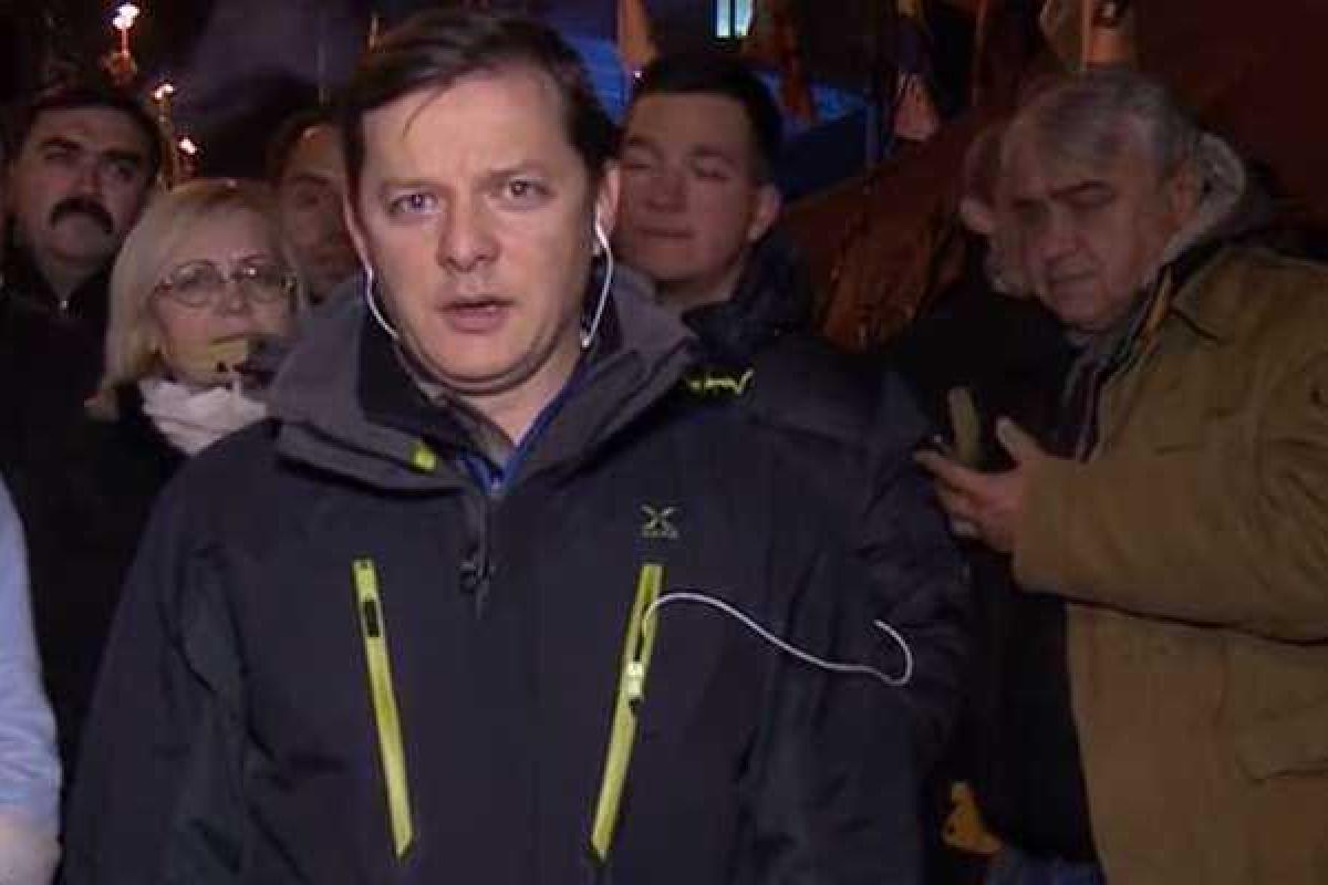 Сегодня под стенами Кабмина Ляшко собирает вече Тарифного майдана Сегодня под стенами Кабмина Ляшко собирает вече Тарифного майдана