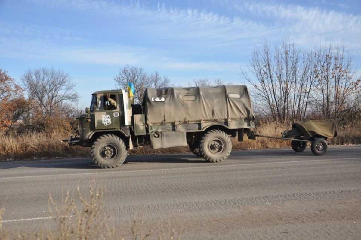 Бойцы ВСУ завершили отвод минометов калибром 82-мм на Донецком направлении  Бойцы ВСУ завершили отвод минометов калибром 82-мм на Донецком направлении