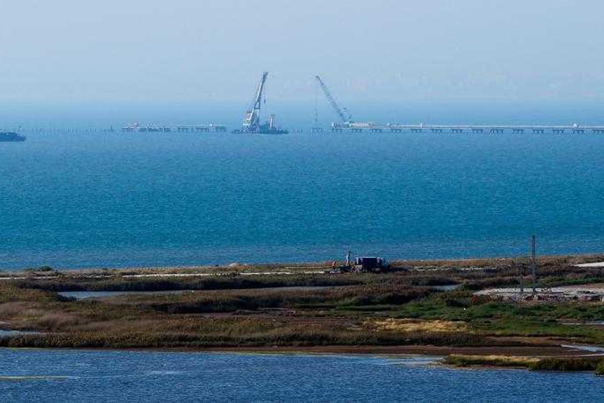 Строительство Керченского моста под угрозой срыва Строительство Керченского моста под угрозой срыва