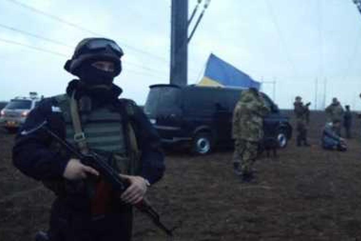 Кива: полиция покинула место конфликта на Херсонщине, блокада продолжается