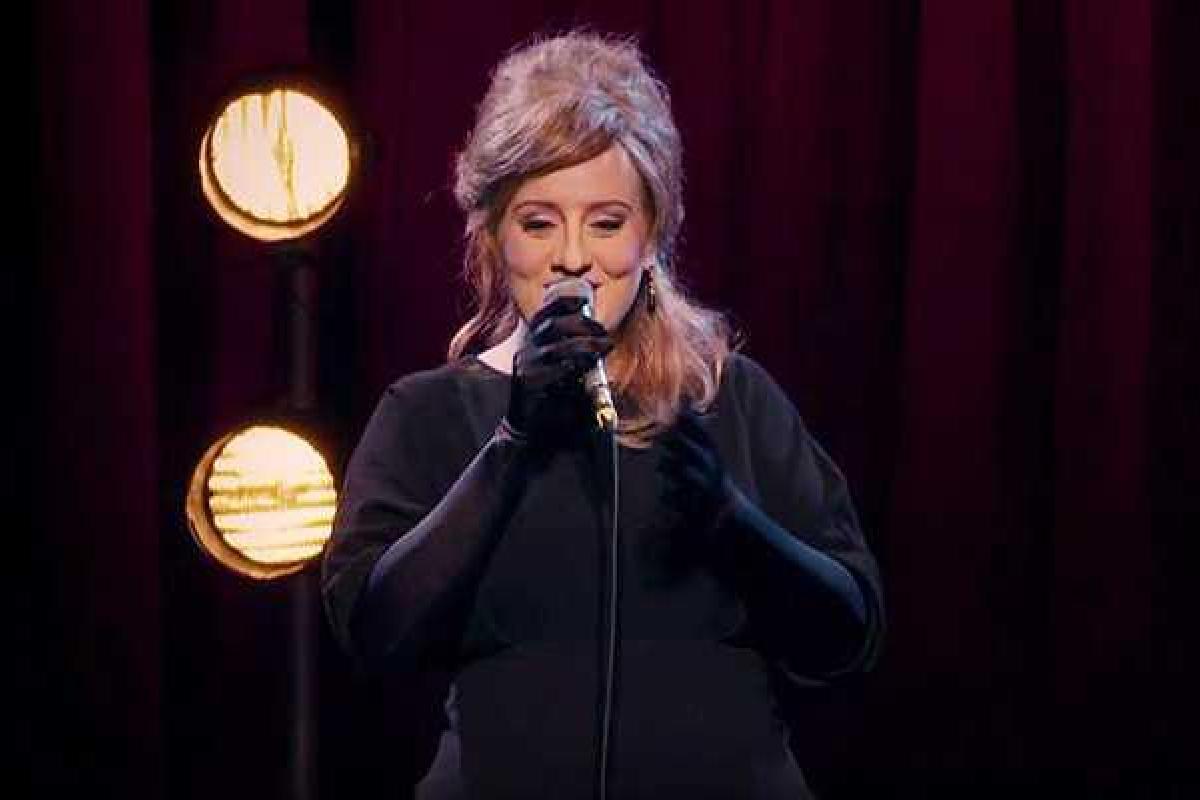 Певица Адель разыграла участников конкурса двойников