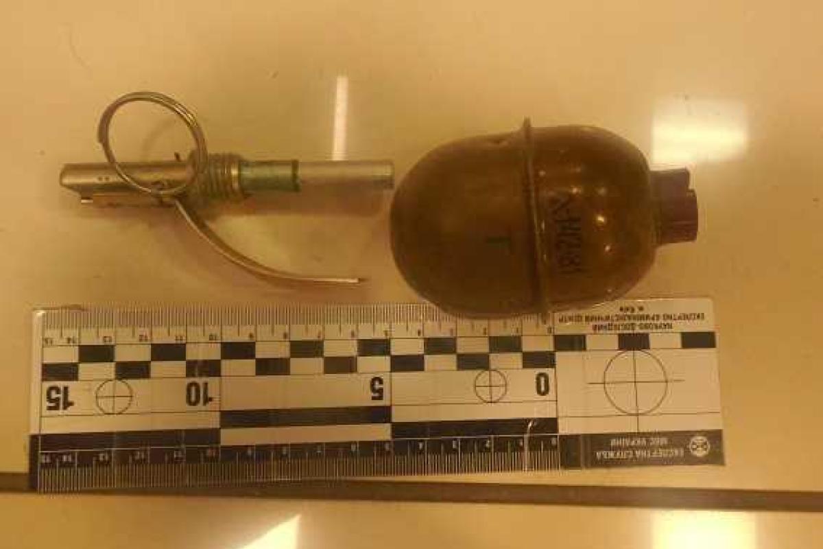 Житель Донетчины пытался пройти на борт самолета с гранатой в ручной клади  Житель Донетчины пытался пройти на борт самолета с гранатой в ручной клади