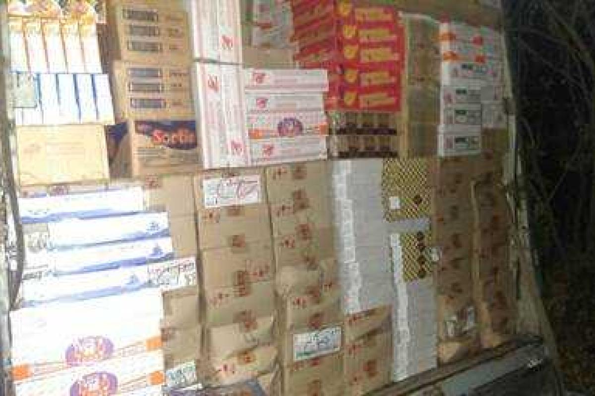 СБУ: на оккупированные территории безуспешно незаконно пытаются прорваться грузовики с продуктами