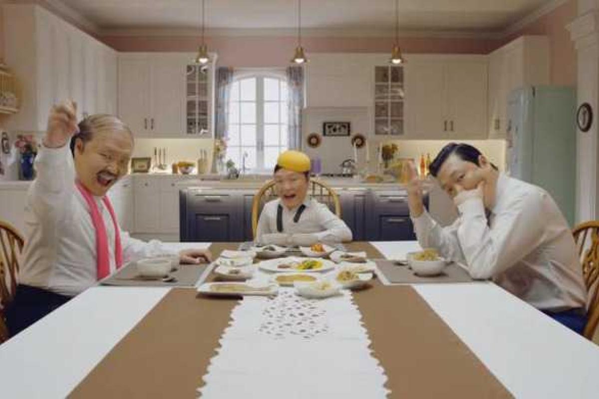 Знаменитый певец Psy презентовал новый юмористический клип