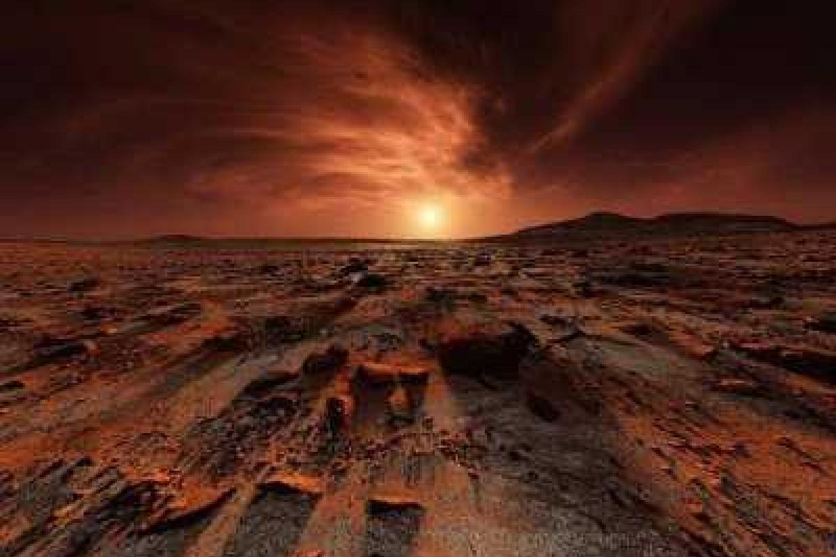 На поверхности Красной планеты обнаружен вход в подземную базу пришельцев 