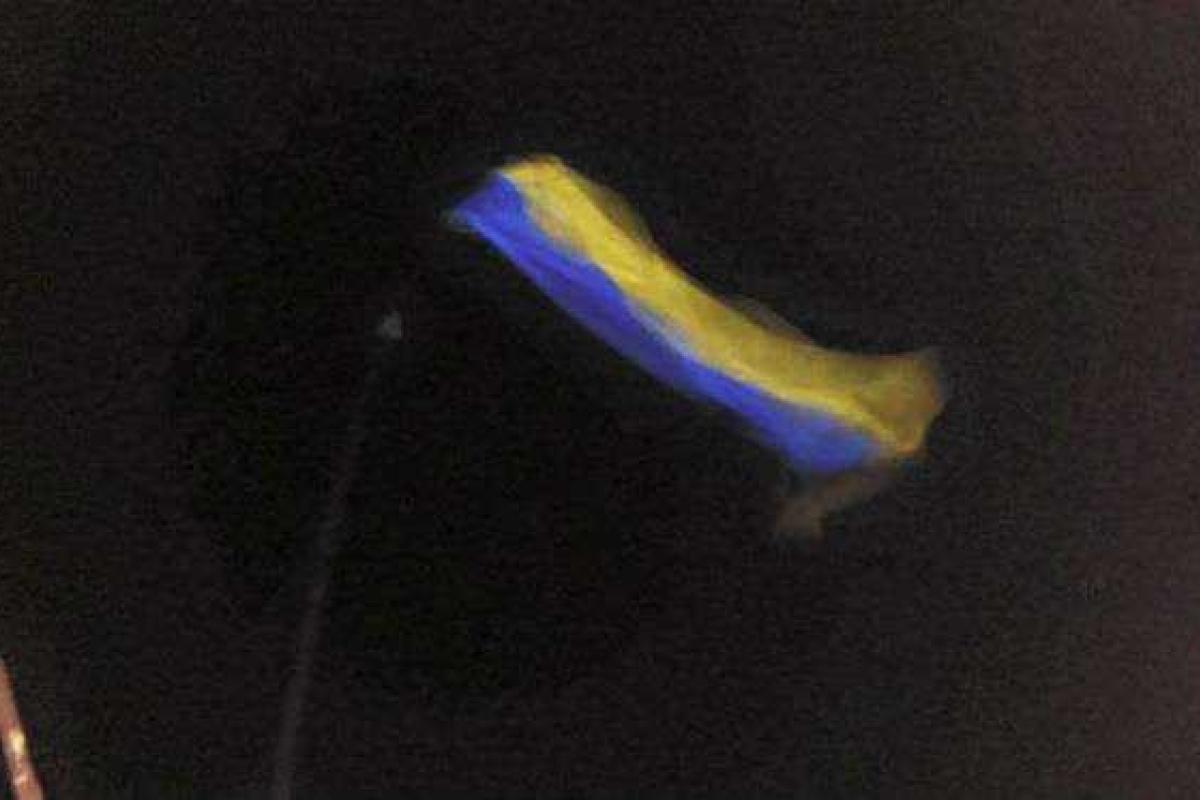 Бочкала: над Саур-Могилой гордо развевался флаг Украины, злые боевики ищут "виновных" патриотов Бочкала: над Саур-Могилой гордо развевался флаг Украины, злые боевики ищут "виновных" патриотов