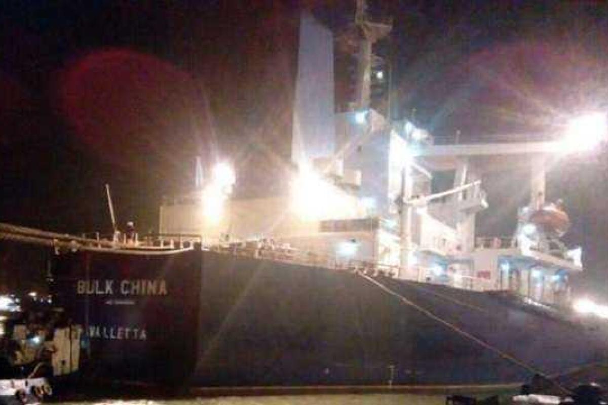 В Украину прибыл корабль с грузом антрацита из ЮАР  В Украину прибыл корабль с грузом антрацита из ЮАР