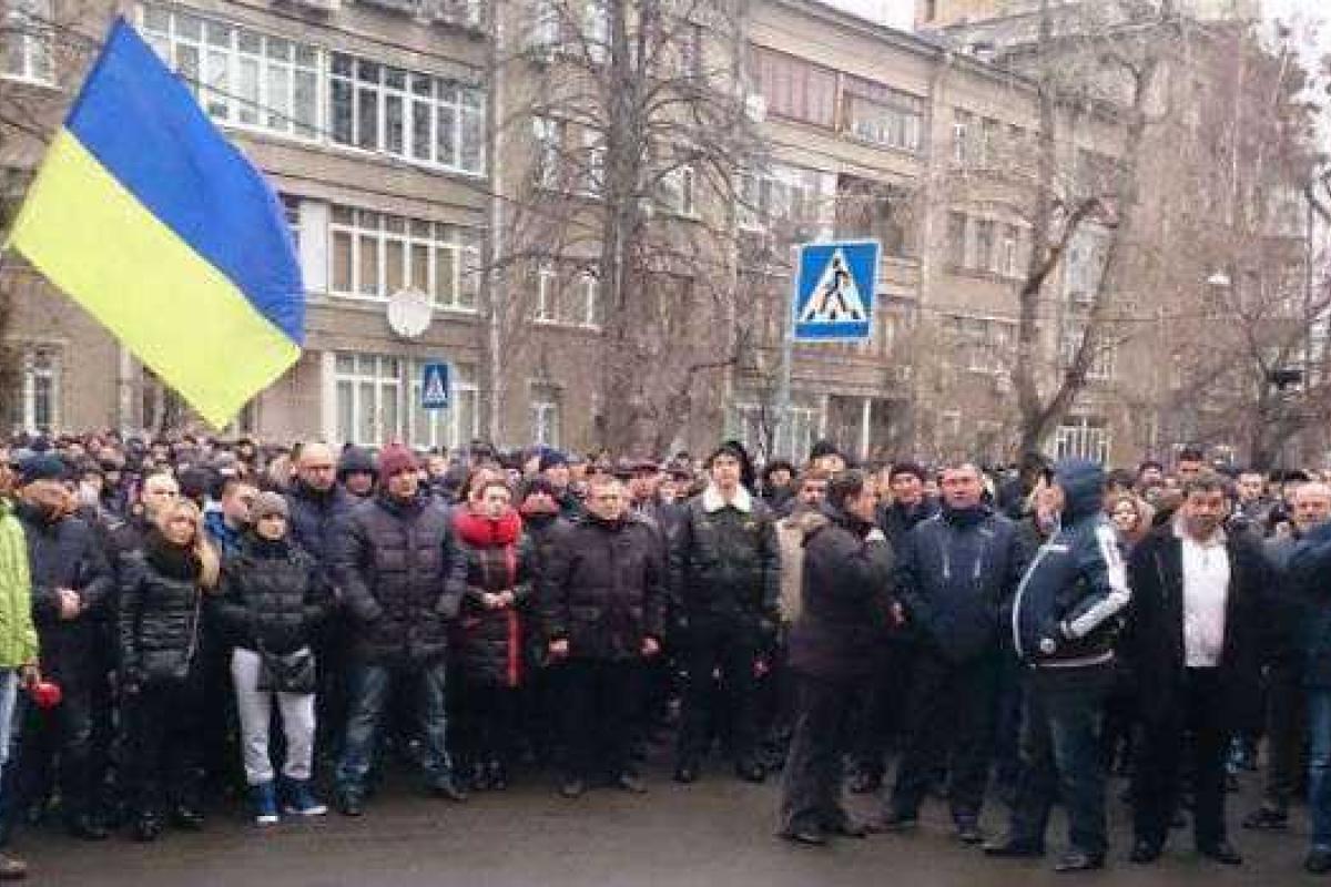 Найем: митинг правоохранителей у стен МВД - это настоящий саботаж