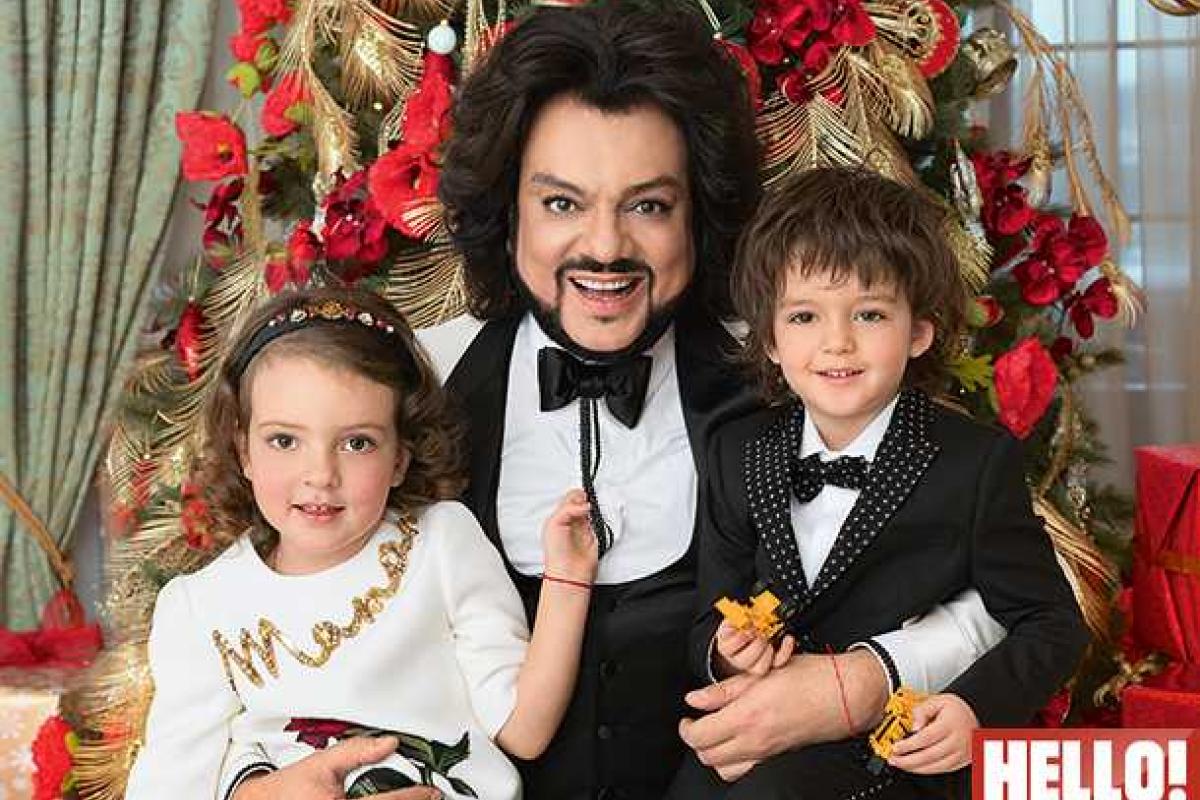 В Сети появились новые фотографии Филиппа Киркорова с детьми