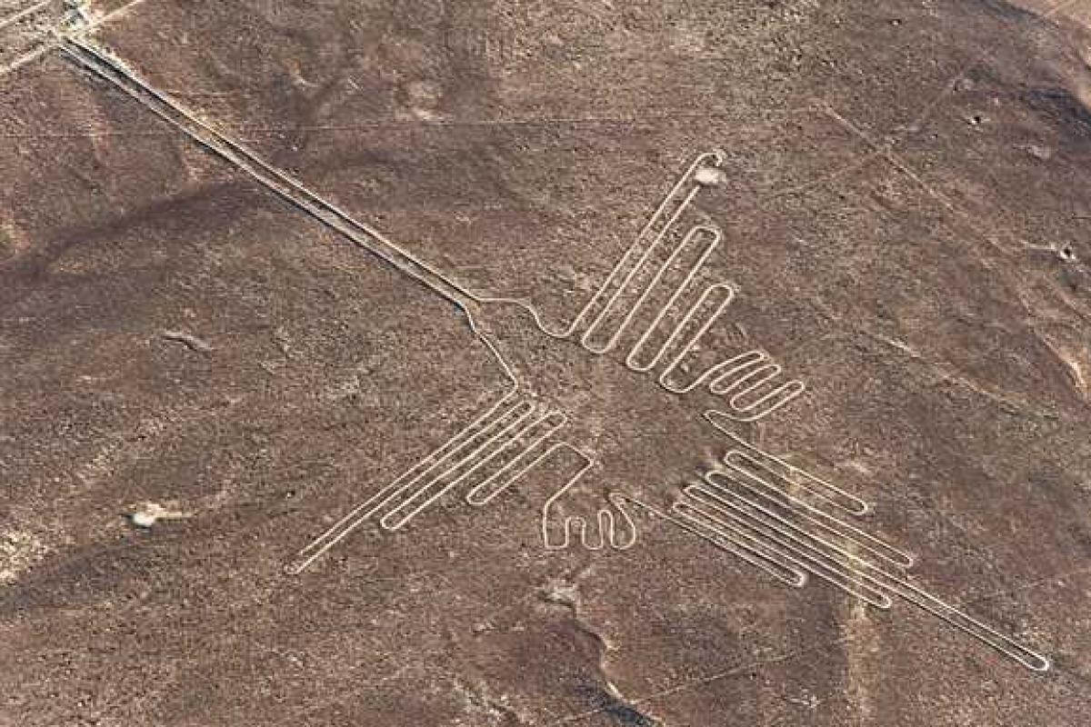 В Перу на плато Наска NASA сделало новые фото загадочных геоглифов В Перу на плато Наска NASA сделало новые фото загадочных геоглифов