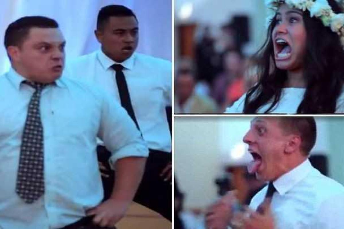 Сеть взорвало забавное видео: необычный танец-подарок на свадьбе в Новой Зеландии Сеть взорвало забавное видео: необычный танец-подарок на свадьбе в Новой Зеландии