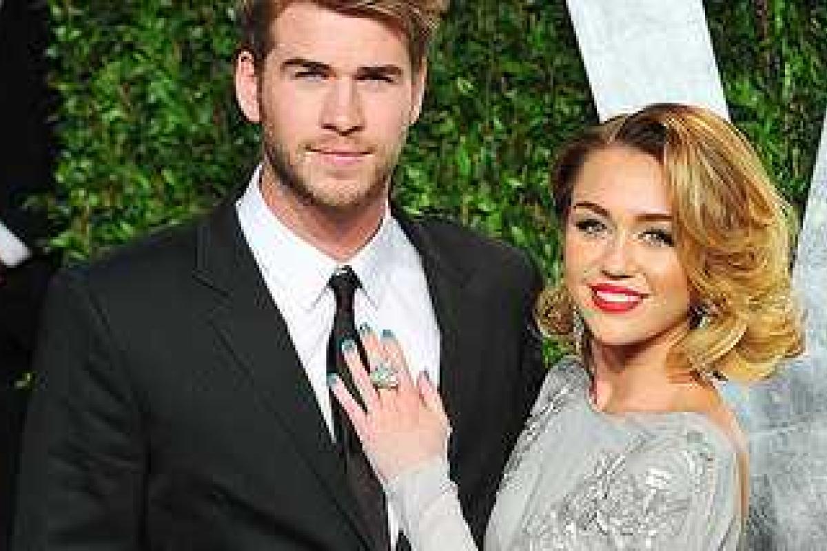 Эпатажная Майли Сайрус собирается замуж за актера Лиама Хемсворта 