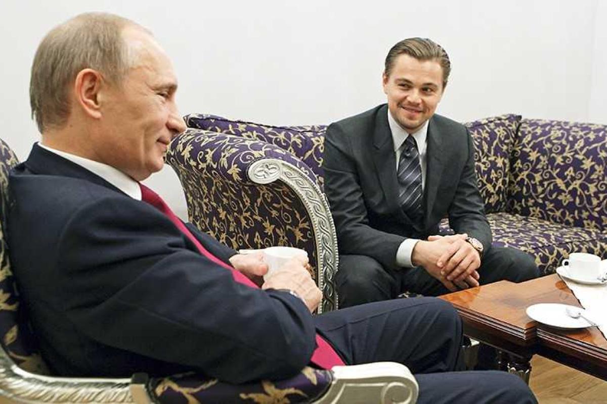 В соцсетях смеются над желанием Леонардо Ди Каприо сыграть Путина. Фотожабы В соцсетях смеются над желанием Леонардо Ди Каприо сыграть Путина. Фотожабы