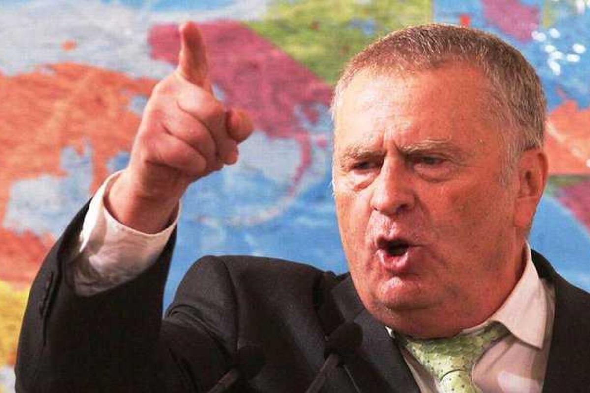 Жириновский мечтает о крахе Украины