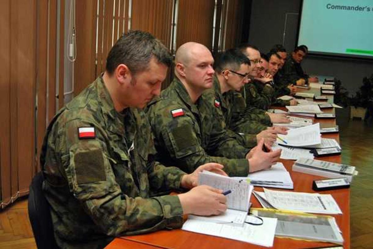 В польском городе Люблин стартовали военные учения "Brave Band"