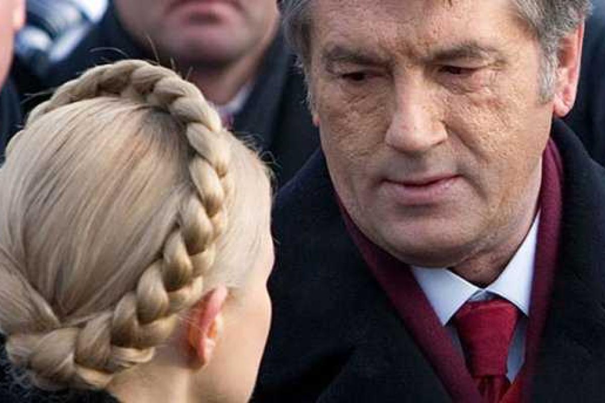 Ющенко: Тимошенко является "большой национальной проблемой" Ющенко: Тимошенко является "большой национальной проблемой"