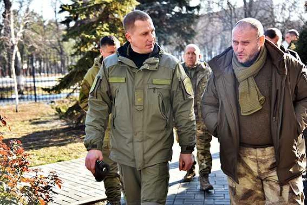 Дмитрий Ярош совершил рабочую поездку в Донецкую область Дмитрий Ярош совершил рабочую поездку в Донецкую область