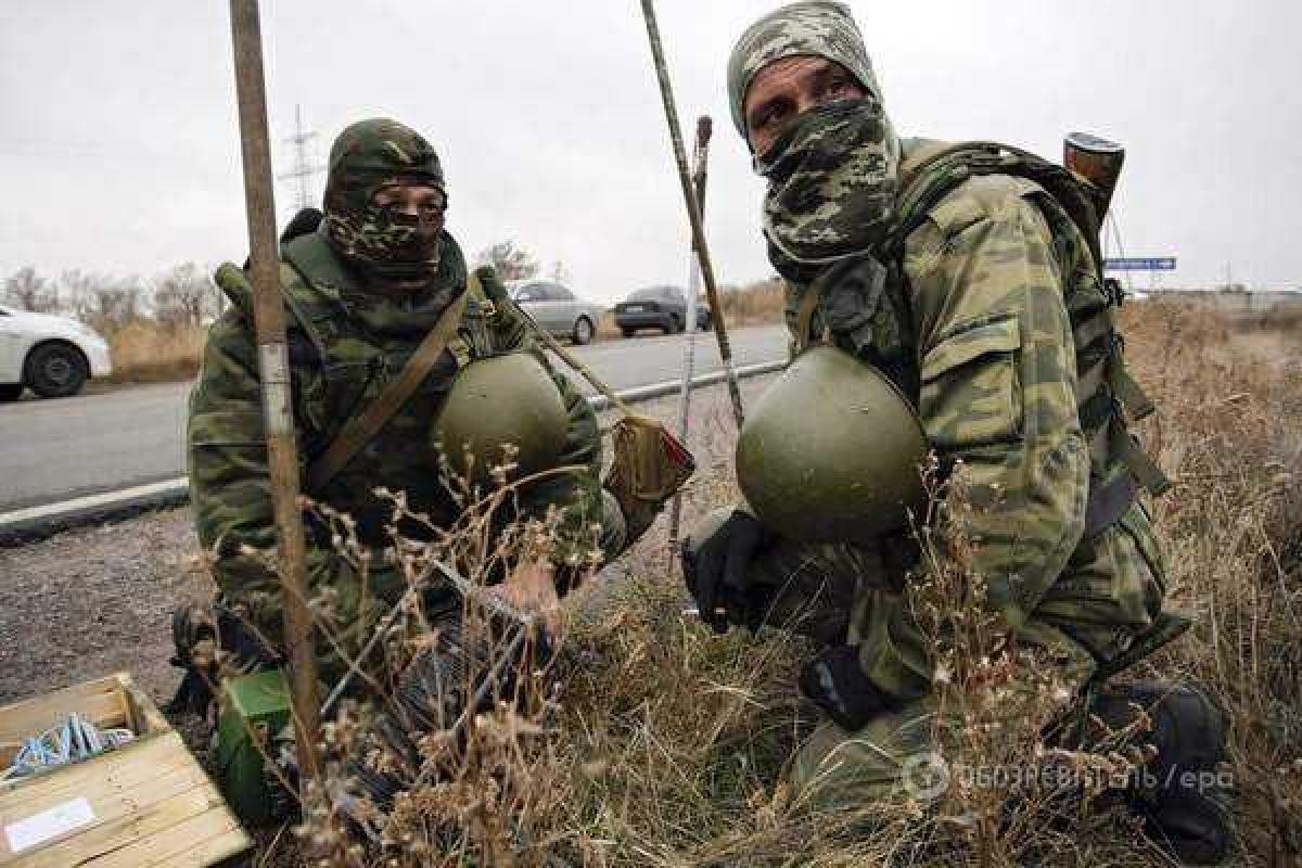 Украинские позиции вблизи Авдеевки боевики поливают минометным огнем - Штаб АТО Украинские позиции вблизи Авдеевки боевики поливают минометным огнем - Штаб АТО
