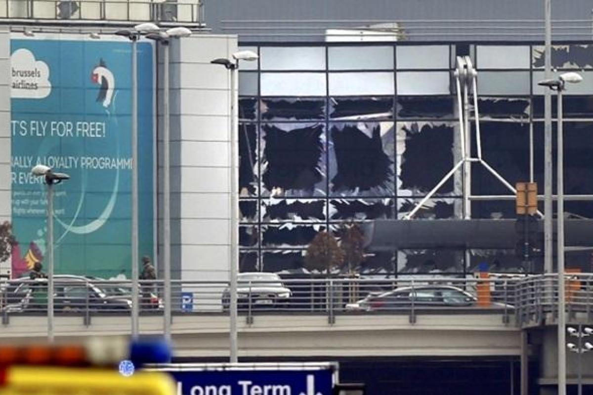 Взрывы в Брюсселе: жуткие фото- и видеодоказательства