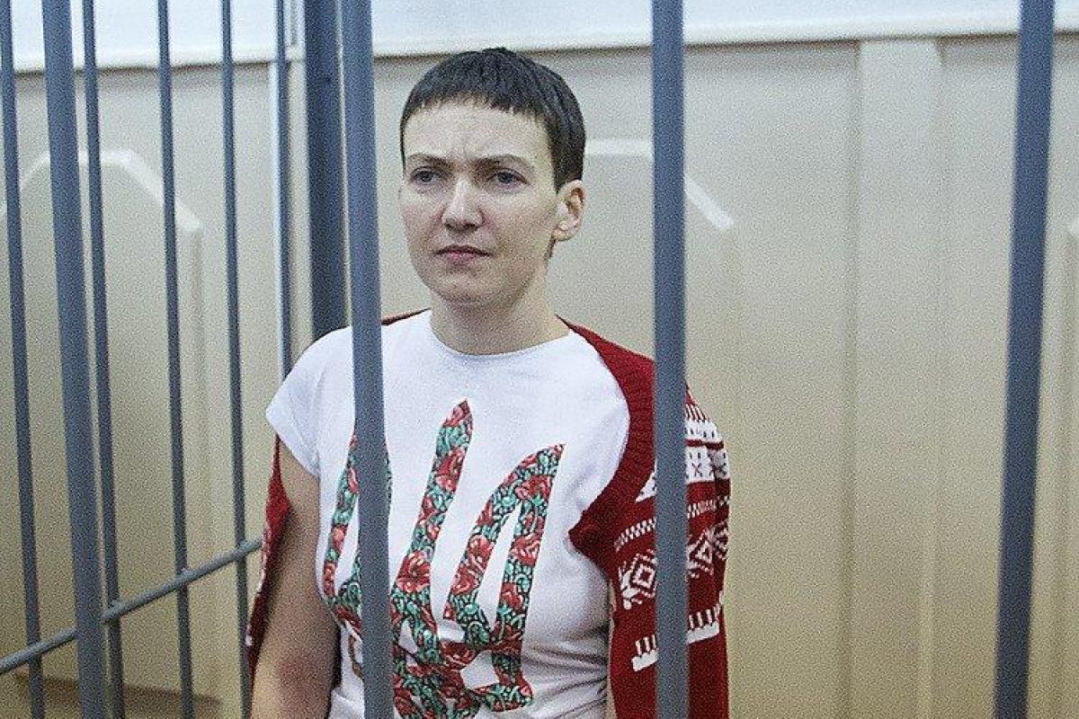 Савченко: Голодовку не прекращу, сидеть и жить в России я не буду