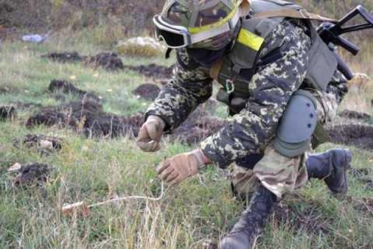 В зоне АТО украинские саперы за неделю обезвредили 700 взрывоопасных предметов В зоне АТО украинские саперы за неделю обезвредили 700 взрывоопасных предметов