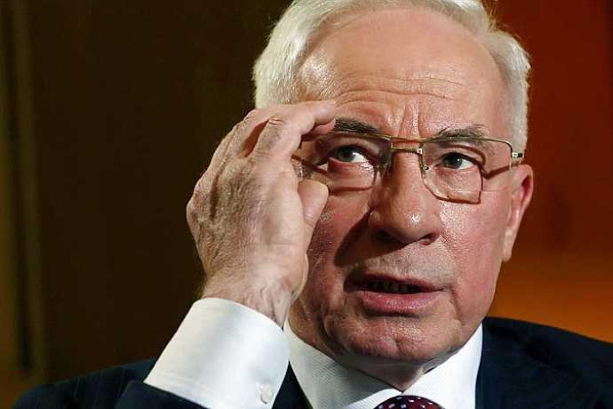 Экс-премьер-министр Украины Азаров мечтает о возрождении "Партии Регионов" в Украине