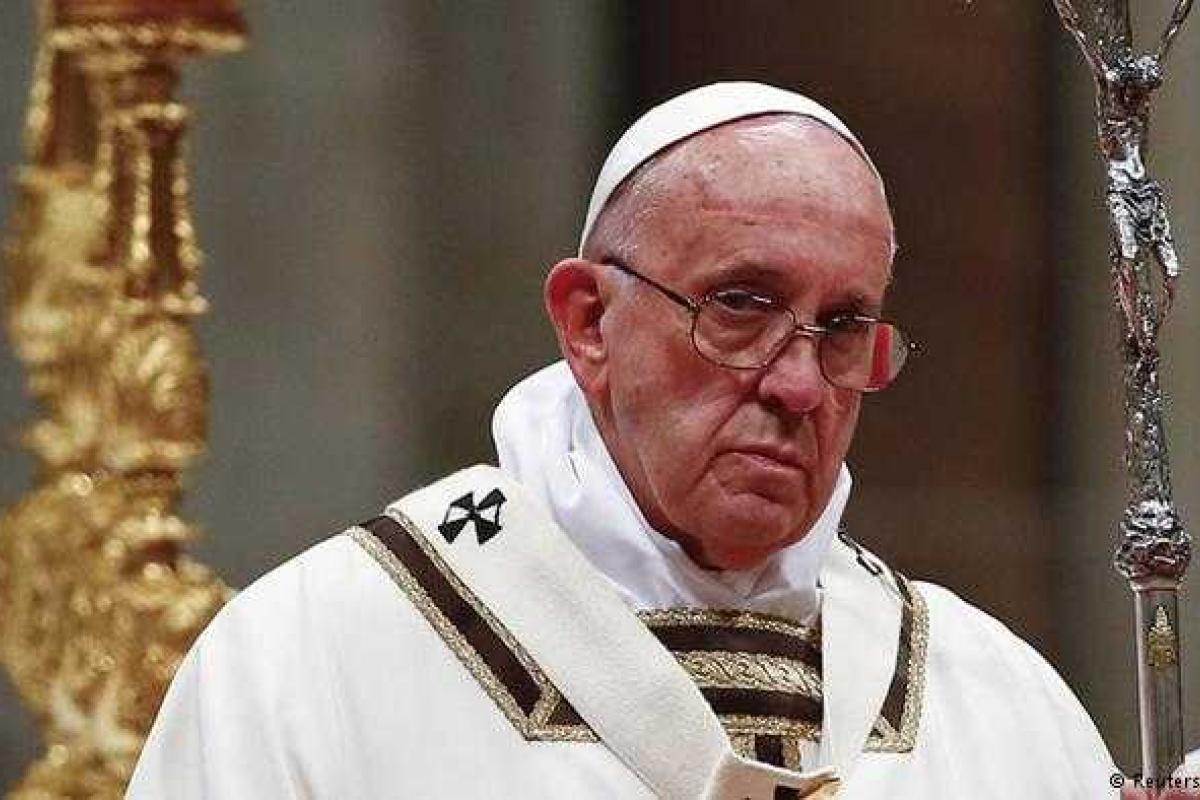 Папа Римский Франциск инициировал сбор пожертвований для пострадавших от войны на Донбассе