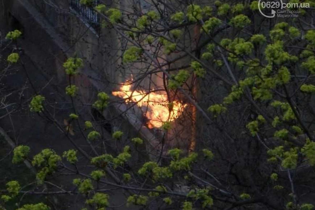 В Мариупоре от газоснабжения отключили два дома, чтобы устранить аварию: произошла утечка газа, вспыхнул огонь