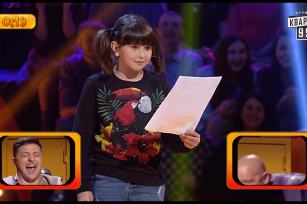 Дочь шоумена Зеленского "порвала" звездного отца на телешоу "Рассмеши комика. Дети"