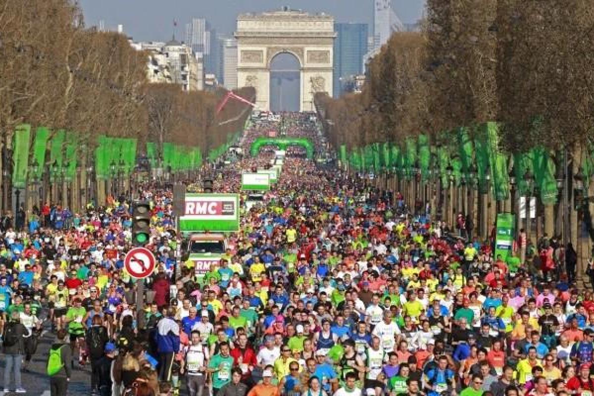 В Париже состоялся 40-й международный марафон