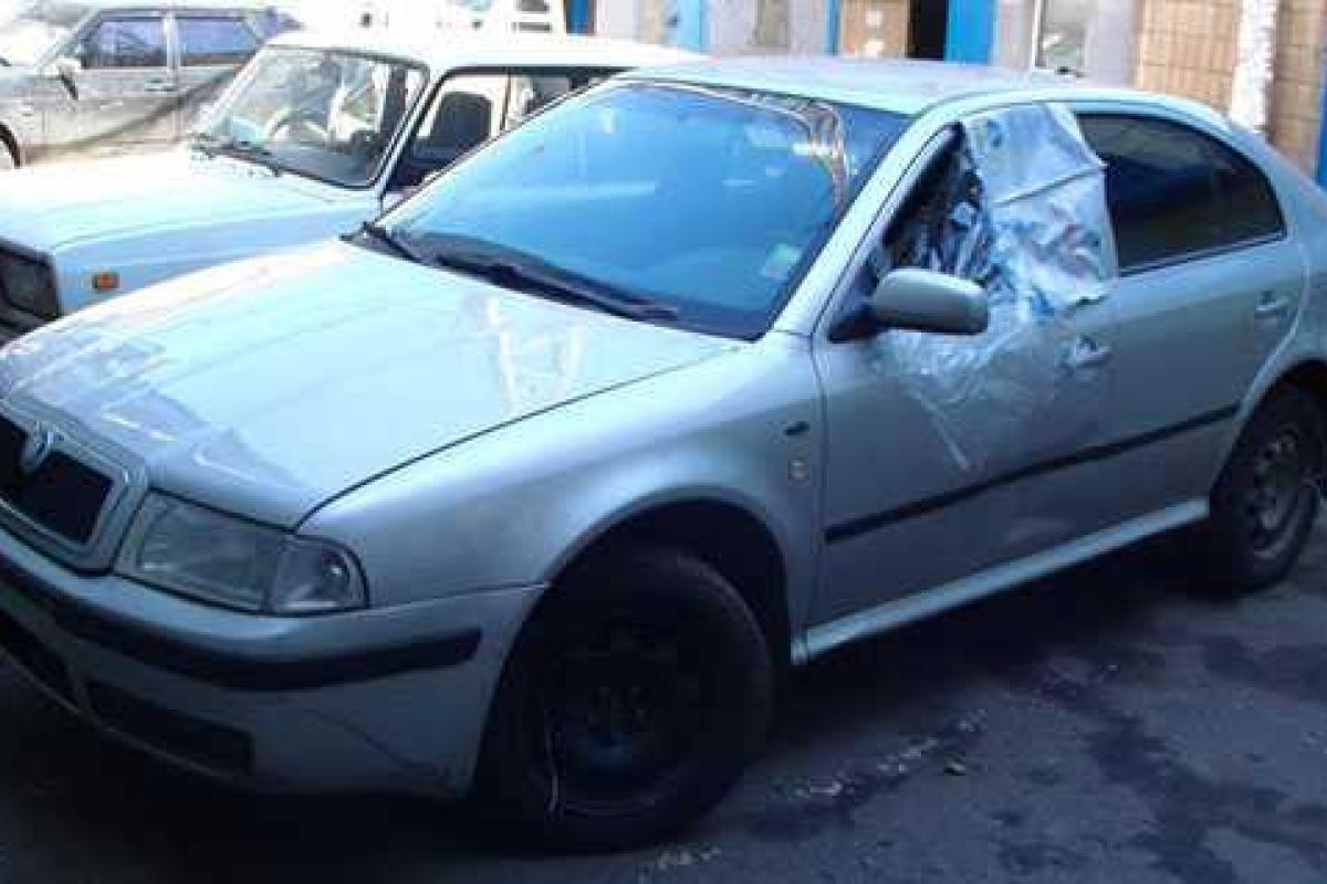 Житель Славянска в своем гараже два года прятал автомобиль "Skoda Octavia", "отжатый" сепаратистами в 2014 году Житель Славянска в своем гараже два года прятал автомобиль "Skoda Octavia", "отжатый" сепаратистами в 2014 году