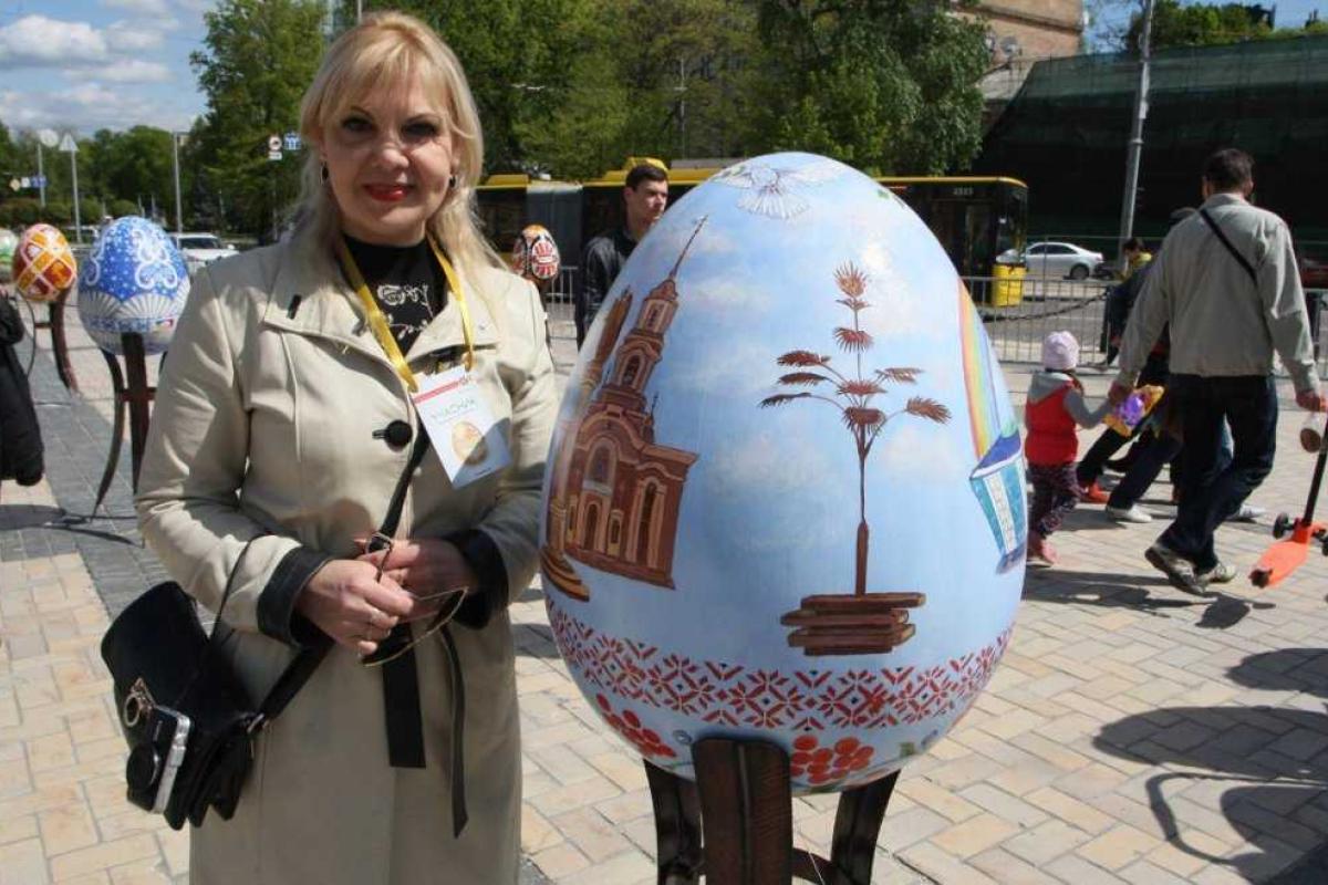 В Киеве переселенка из Донецка победила в "Фестивале Писанки" В Киеве переселенка из Донецка победила в "Фестивале Писанки"