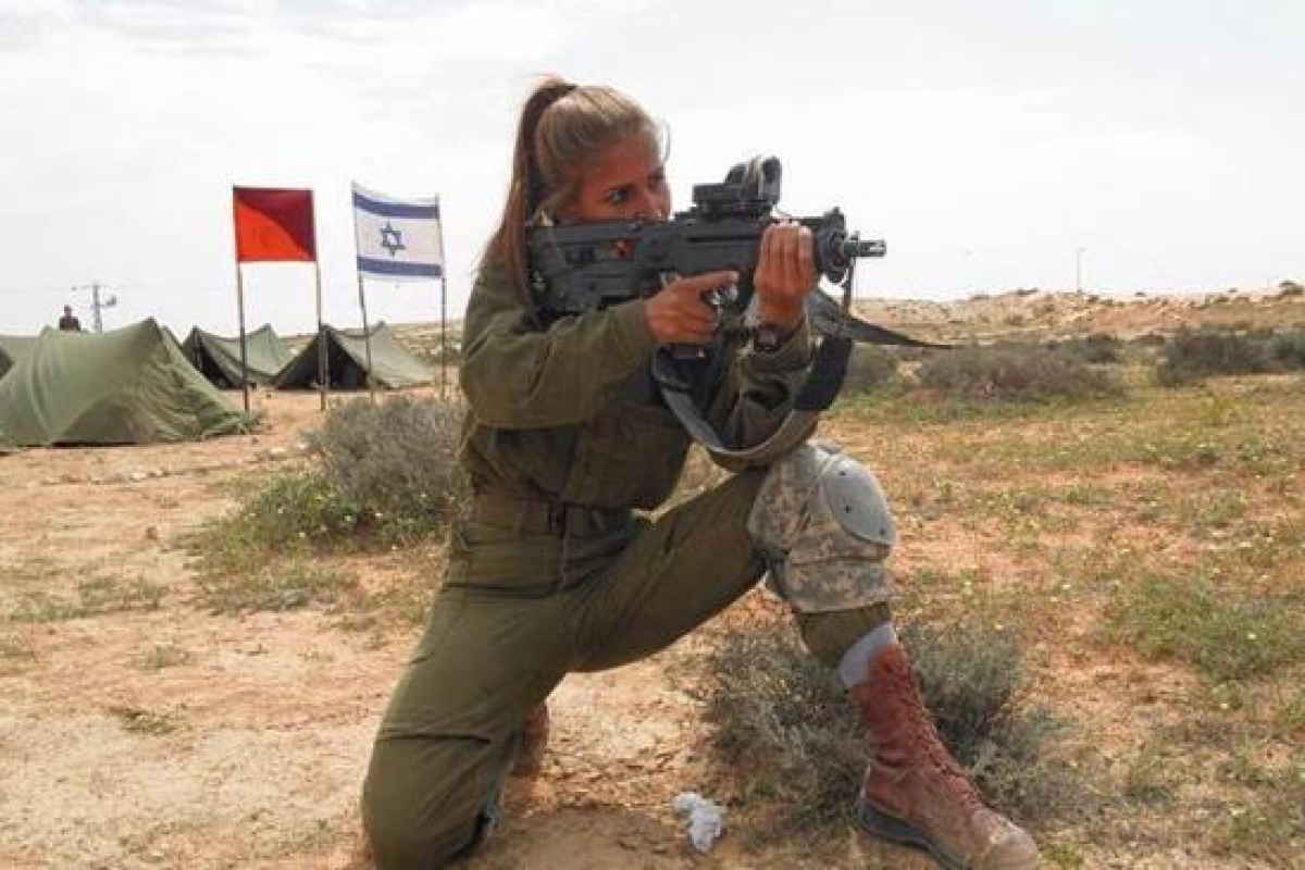 Сеть покорили снимки женщин-военнослужащих армии Израиля