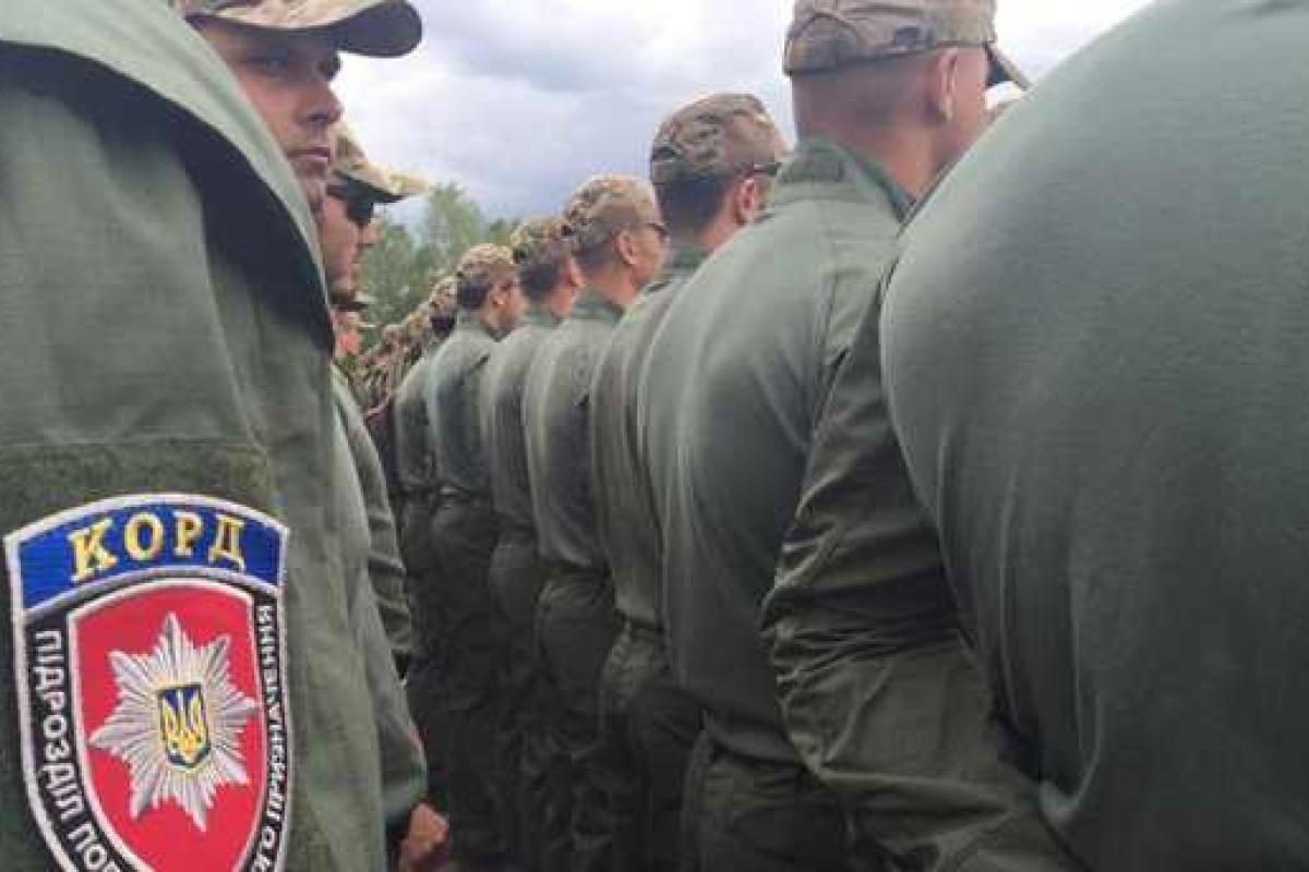 Бойцы спецподразделения "КОРД" влились в ряды Национальной полиции Украины Бойцы спецподразделения "КОРД" влились в ряды Национальной полиции Украины